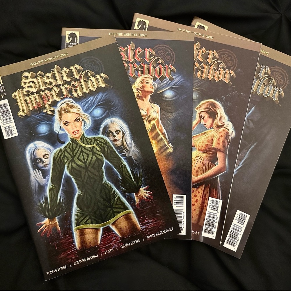 NEW "Sister Imperator" Comic Book Series Collection GHOST Band Tobias Forge